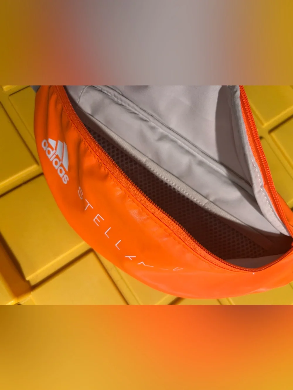 ADIDAS X STELLA MCCARTNEY STYLISH BUMBAG ORANGE FANNY PACK